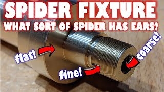 How I made a mandrel fixture to machine the subreflector spiders for my Cassegrain Antennas [upl. by Truman]