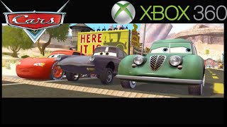 Cars 1  XBOX 360 Gameplay Part 9 North Desert Dash Story Mode 2024 [upl. by Nwavahs]