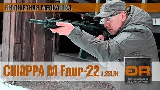 CHIAPPA MFour Мелкашка на Платформе AR15 Обзор GunsReviewcom [upl. by Templa155]