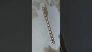 Needle Floats on Water  Surface Tension shorts science facts [upl. by Daney]