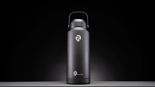 Rosflask Sport Series 32 Oz Stainless Steel Water Bottle Black [upl. by Jochebed986]