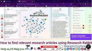 Finding relevant research articles with Research Rabbit is a simple process if you know how to do it [upl. by Paza]