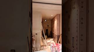 Wooden work process shortvideo trending interiordesign kitchendesign youtube [upl. by Aitropal308]