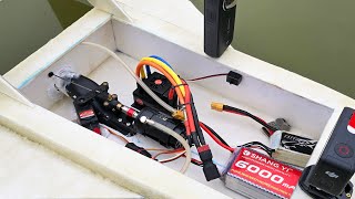 How to make Jet Turbo RC Boat using TFL Jet Thruster Brushless Motor [upl. by Leoy]