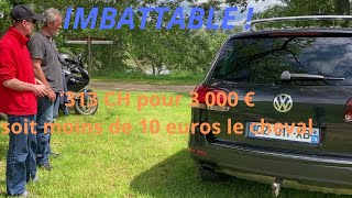 Un VW Touareg V10 TDI Biturbo on a quoi pour 3 000 € [upl. by Eladnwahs]