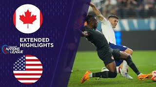 Canada vs USA Extended Highlights  CONCACAF Nations League  CBS Sports Golazo [upl. by Solon335]