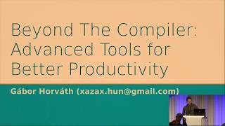 Advanced Tools for Better Productivity  Gábor Horváth  Meeting C 2017 [upl. by Abdel]