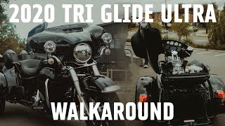 2020 Tri Glide Ultra Review and Walk Around  The only of its kind in the UK [upl. by Demmahum]