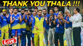 Thank You THALA  CSK PRACTICE SESSION 2024 LIVE [upl. by Irual]