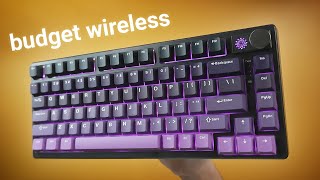 A budget wireless magnetic keyboard Epomaker HE75 Mag Review [upl. by Ferren]