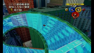 Sonic Heroes  Grand Metropolis  Super Hard Mode [upl. by Birkett]