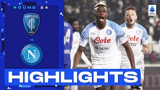 EmpoliNapoli 02  Osimhen seals Napoli’s 8th consecutive win Goals amp Highlights  Serie A 202223 [upl. by Man217]