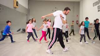 Clases de Hip hop  Infantil  con Adrián Franco Backstreet boys  everybody [upl. by Yusem]