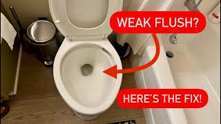 KOHLER TOILET  WEAK FLUSH EASY FIX [upl. by Ennahteb]