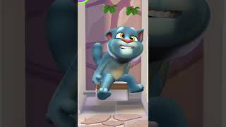 Funny Tom😸😆shorts short funny viral youtubeshorts memes trending funnycat meme talkingtom [upl. by Derril]