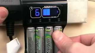 Energizer Intelligent AAAAA CHP41 Recharge Accu Battery Charger review [upl. by Airym]