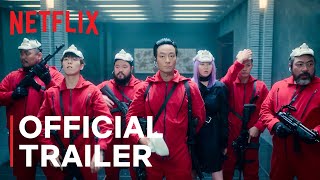 Money Heist Korea  Joint Economic Area  Official Trailer  Netflix [upl. by Yun273]