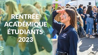 Rentrée des étudiants à lUNamur 2023 [upl. by Launamme]