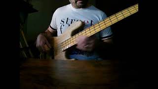 Funky Fusion bass solo in Cm [upl. by Yentruocal51]