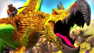 Ive Created THE ULTIMATE BOSS SLAYING Dinosaur UNSTOPPABLE  ARK MEGA Modded 32 [upl. by Enamrahc]