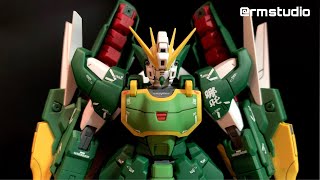 PBandai MG 1100 ALTRON GUNDAM Speed build Review [upl. by Ecyak]