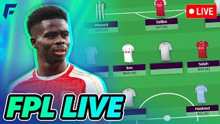 FPL GW15 DEADLINE STREAM  TEAM NEWS  Transfer Made 🔒 [upl. by Arnold]