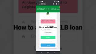 HOW TO APPLY HELB LOAN FOR UNIVERSITY EDUCATIONKENYA [upl. by Burford]