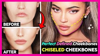 Get Chiseled Cheekbones amp Enhance Cheekbones  Make Full Upper Cheeks amp Slim Lower Cheeks [upl. by Licht]