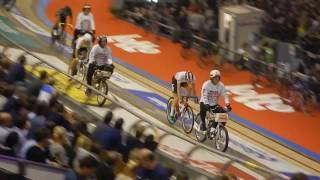 Derny Racing at 6 day Ghent 2016 [upl. by Sillihp]