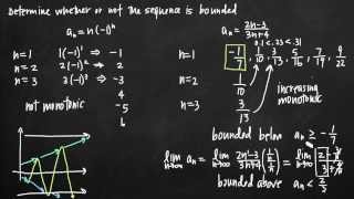 Bounded sequences KristaKingMath [upl. by Llerihs]