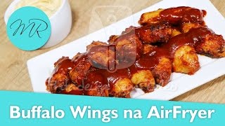 Buffalo Wings na AirFryer  Fritadeira Sem Óleo [upl. by Rainie]