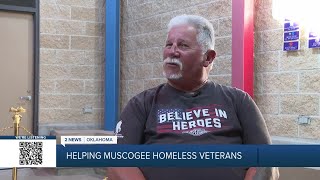 Muskogee Creek Nation striving to crack down on veteran homelessness [upl. by Eejan]