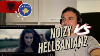 Italian Reaction to Noizy Vs HELLBANIANZ  Noizy  Toto Vs Vinz  Corleone  Albanian Rap 🔥 🔥 🔥 [upl. by Malorie74]