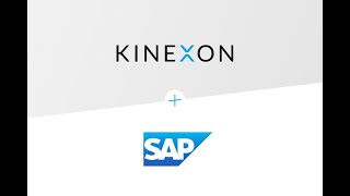 KINEXON Joins SAP® Supply Chain Solution Portfolio [upl. by Eihcra]