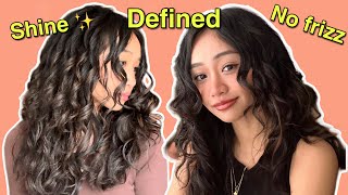 The BEST Wavy Haircare Routine For Frizzy Hair [upl. by Ayekan]