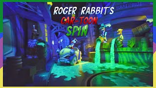 Roger Rabbit CarToon Spin  Disneyland 2023 [upl. by Fortunia663]