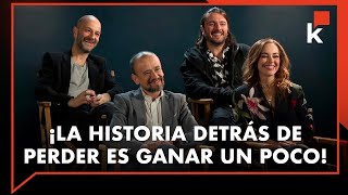 Actores de Perder es ganar un poco revelan detalles de la película [upl. by Neumeyer]