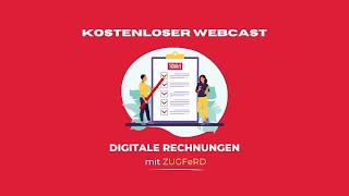 Webcast Digitale Rechnungen mit ZUGFeRD  TEAM GmbH [upl. by Orecic]