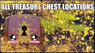 All Treasure Chest Locations Tangled The Kingdom of Corona  Kingdom Hearts 3 [upl. by Annavahs]