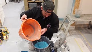 How to clean your Airless Paint Sprayer between paint changes  using a QTech QT290 [upl. by Romeyn]