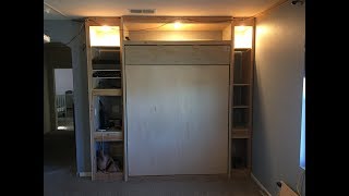 DIY Murphy Bed Build [upl. by Beckman]