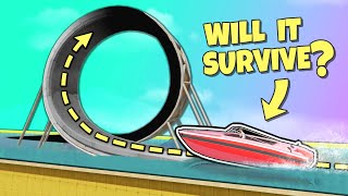 GTA 5  Can a BOAT survive a LOOP [upl. by Willem]