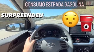 Consumo Gasolina Hyundai HB20S Comfort TGDI 20232024 l Teste de Longa Duração [upl. by Bowyer]