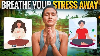 Want To Feel Less Stressed Try These Powerful Breathing Techniques  Calm Your Mind [upl. by Juliane]