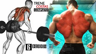 6 Exercícios Treino de Costas Completo [upl. by Aracahs]