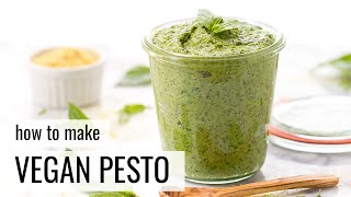 EVERYDAY VEGAN PESTO  quick  easy [upl. by Derf307]