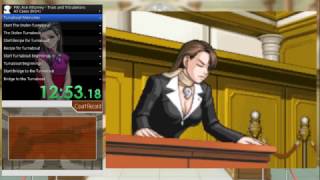 PW Ace Attorney  Trials amp Tribulations All Cases NG  52939 Speedrun [upl. by Gar]