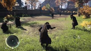 Assassins Creed Syndicate NPCs play Cricket in the park [upl. by Polik]