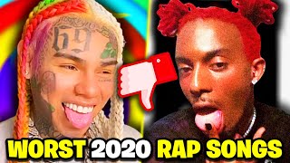 WORST RAP SONGS OF 2020 [upl. by Aivat]