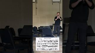 Kodály Dances of Galánta  Clarinet Excerpt clarinet viralvideo [upl. by Adlemy13]